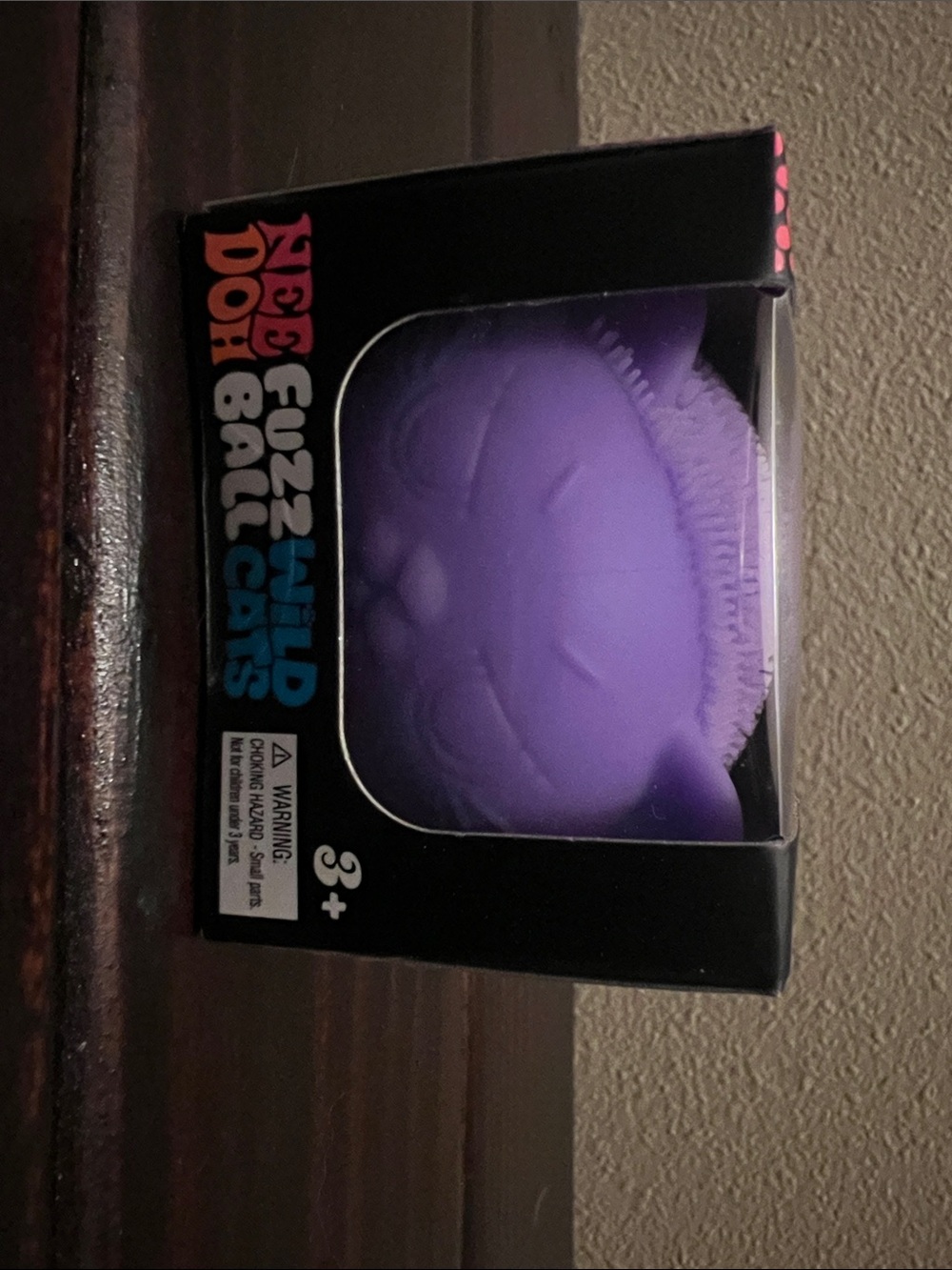 NEEDOH FUZZ BALL WILD CATS
 - Purple